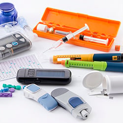 Manufactured medical supplies and equipment.