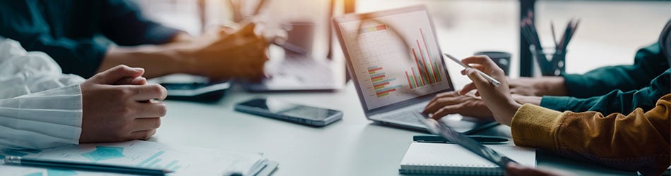 A team leveraging business success optimization to accelerate results with digital transformation